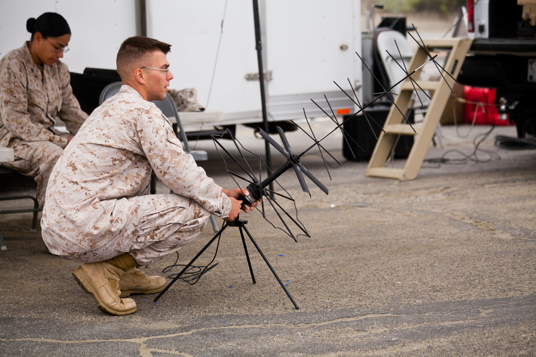 California Army National Guard opened facilities for emergency