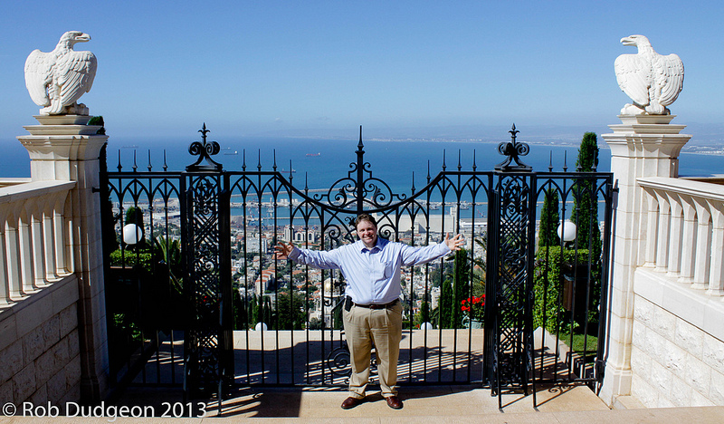 rob on top of the haifa world
